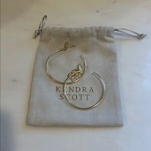 Kendra Scott Classic Gold Hoops